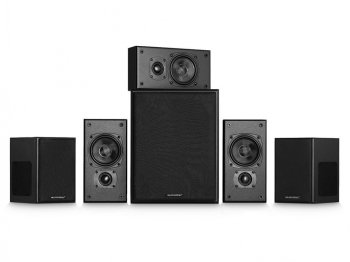 Набор акустических систем M&K Sound Movie 5.1 System. Цвет: Черный матовый.