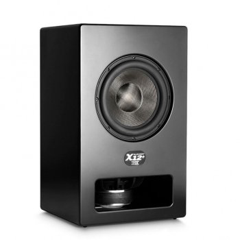 Активный сабвуфер M&K Sound X12+. Цвет: Матовый черный [Black Satin/Black Cloth]